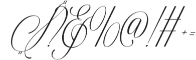Herlyna-Script otf (400) Font OTHER CHARS