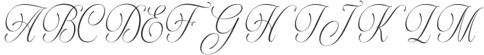 Herlyna-Script otf (400) Font UPPERCASE