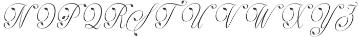 Herlyna-Vine otf (400) Font UPPERCASE