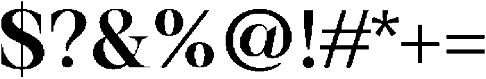 Hermas Bold ttf (700) Font OTHER CHARS