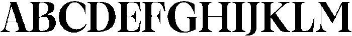 Hermas Bold ttf (700) Font UPPERCASE