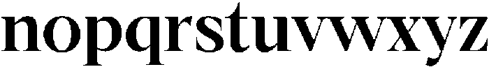Hermas Bold ttf (700) Font LOWERCASE