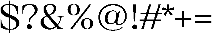 Hermas Regular otf (400) Font OTHER CHARS