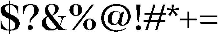 Hermas Semi Bold otf (600) Font OTHER CHARS