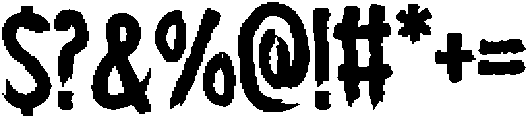 Hero Blade otf (400) Font OTHER CHARS