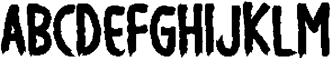 Hero Blade otf (400) Font UPPERCASE