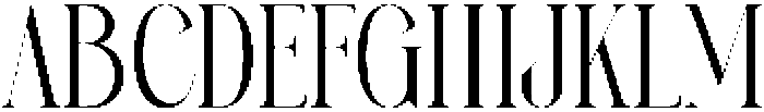 Heroic Brutal otf (400) Font UPPERCASE