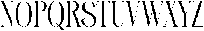 Heroic Brutal otf (400) Font UPPERCASE