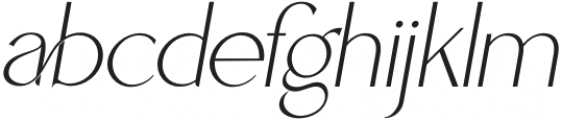 Heroliga-BoldItalic otf (700) Font LOWERCASE