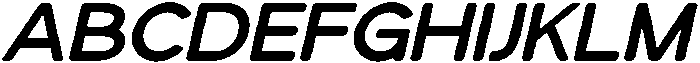 Heroxin Italic otf (400) Font UPPERCASE