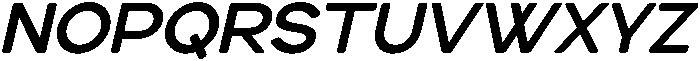 Heroxin Italic otf (400) Font UPPERCASE
