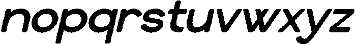 Heroxin Italic otf (400) Font LOWERCASE