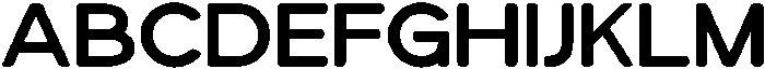 Heroxin Regular otf (400) Font UPPERCASE