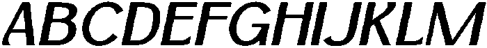 Hertloom Italic otf (400) Font UPPERCASE