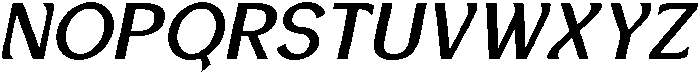 Hertloom Italic otf (400) Font UPPERCASE