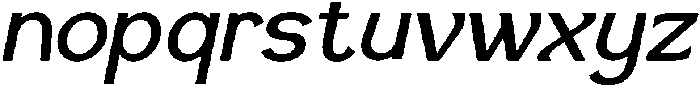 Hertloom Italic otf (400) Font LOWERCASE
