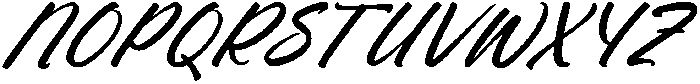 Heru Italic otf (400) Font UPPERCASE