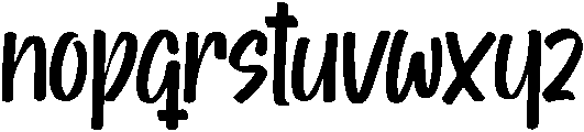 Heru otf (400) Font LOWERCASE