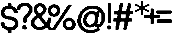 Hesa ttf (400) Font OTHER CHARS