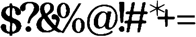 Hesapu ttf (400) Font OTHER CHARS