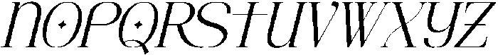 Hesay Verso Italic otf (400) Font LOWERCASE