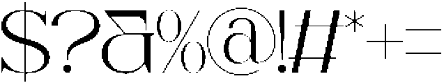 Hesay Verso otf (400) Font OTHER CHARS
