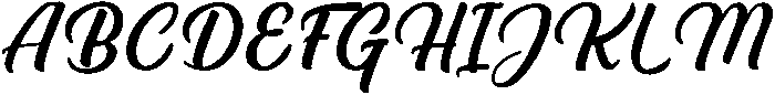 Hestina otf (400) Font UPPERCASE