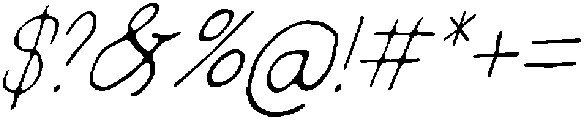 Hestivon Expanded Italic otf (400) Font OTHER CHARS