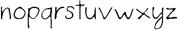 Hestivon Expanded otf (400) Font LOWERCASE