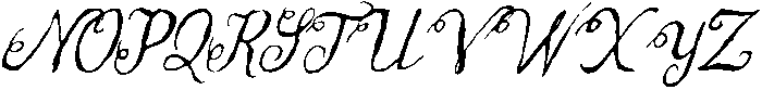 Hestivon Regular otf (400) Font UPPERCASE