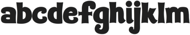 Hestoria Regular otf (400) Font LOWERCASE