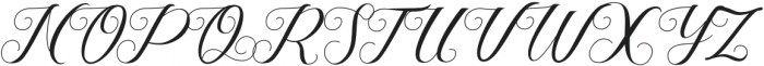 Hesty Aqaky Regular ttf (400) Font UPPERCASE