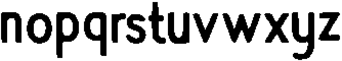 Hesupa ttf (400) Font LOWERCASE