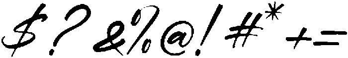 Hevling Justien Italic otf (400) Font OTHER CHARS
