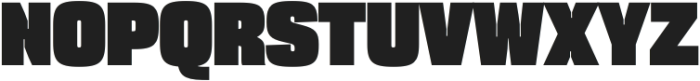 Hevysans Black otf (900) Font UPPERCASE