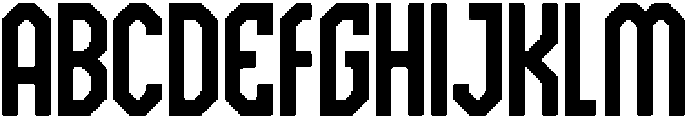 Hexa Brave Small Chaps otf (400) Font UPPERCASE