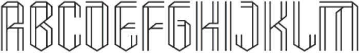 Hexagreat Outline otf (400) FONT