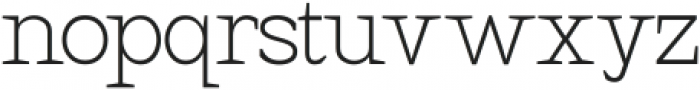 Hexi Extra Light otf (200) Font LOWERCASE