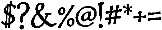 Hexie Belle Regular otf (400) Font OTHER CHARS
