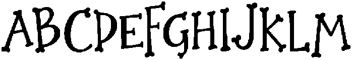 Hexie Belle Regular otf (400) Font UPPERCASE