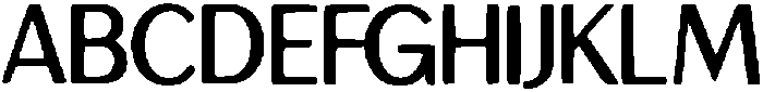 Hexoga ttf (400) Font UPPERCASE