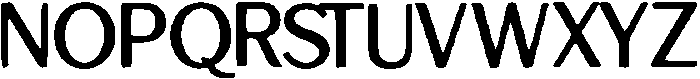 Hexoga ttf (400) Font UPPERCASE