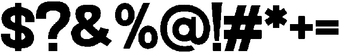 Hexon otf (400) Font OTHER CHARS