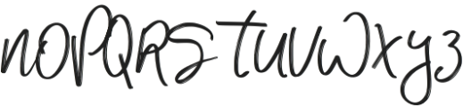 Hey Autumn Regular otf (400) Font UPPERCASE