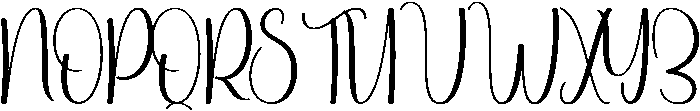 Hey Baby Regular otf (400) Font UPPERCASE