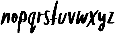 Hey Baby otf (400) Font LOWERCASE