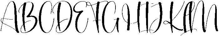 Hey Beauty Regular otf (400) Font UPPERCASE