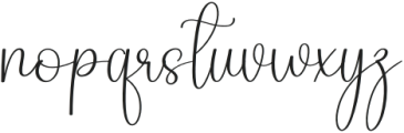 Hey Boho Regular otf (400) Font LOWERCASE
