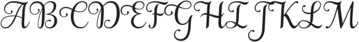 Hey Magdison Italic ttf (400) Font UPPERCASE