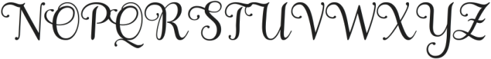 Hey Magdison Italic ttf (400) Font UPPERCASE